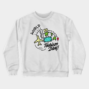 tourism day Crewneck Sweatshirt